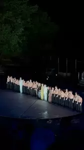 Η «Ορέστεια» του Αισχύλου που σκηνοθέτησε ο πολύπειρος σκηνοθέτης Θεόδωρος Τερζόπουλος.