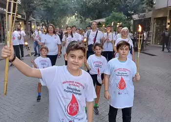 22η Πανελλήνια Λαμπαδηδρομία εθελοντών αιμοδοτών – Μάθημα Αλληλεγγύης από τον λαμπαδηδρόμο μαθητή Παναγιώτη Θεοφανέλη