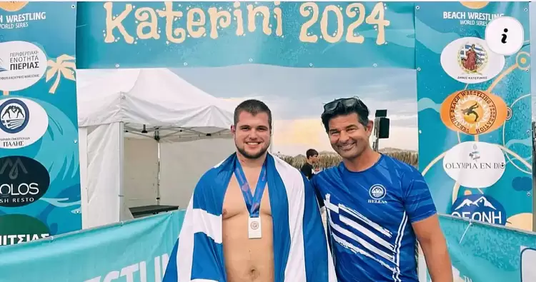 Παραλία Κατερίνης: Νέο Παγκόσμιο ρεκόρ με την Εθνική ομάδα ο Γκίρνης Ραφαήλ των Ολυμπίων Κατερίνης (εικόνες)