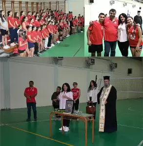 Αίολος Κατερίνης: Με αγιασμό και νέα ορμή για τη νέα αθλητική περίοδο 2024 2025