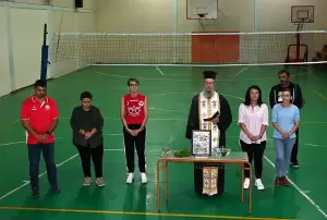 Αίολος Κατερίνης: Με αγιασμό και νέα ορμή για τη νέα αθλητική περίοδο 2024 2025