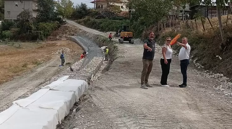 Δήμος Κατερίνης: Σε πλήρη εξέλιξη η κατασκευή – βελτίωση της οδού Μ. Μηλιάς – Καρυών