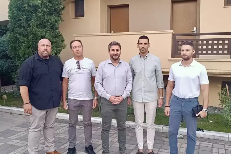 Η Ένωση Αστυνομικών Υπαλλήλων Πιερίας με τον Πρόεδρο του ΠΑΣΟΚ – Κινήματος Αλλαγή