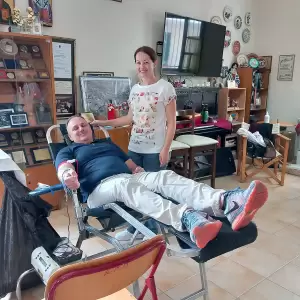 Εστία Πιερίδων Μουσών Κατερίνης: Πραγματοποιήθηκε η εθελοντική αιμοδοσία Εστία Πιερίδων Μουσών Κατερίνης: Πραγματοποιήθηκε η εθελοντική αιμοδοσία