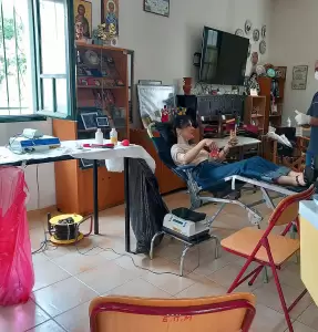 Εστία Πιερίδων Μουσών Κατερίνης: Πραγματοποιήθηκε η εθελοντική αιμοδοσία Εστία Πιερίδων Μουσών Κατερίνης: Πραγματοποιήθηκε η εθελοντική αιμοδοσία