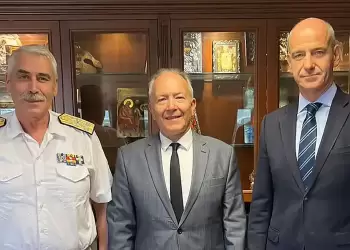 Φώντας Μπαραλιάκος: Ζήτησε νέα πλωτά και χερσαία μέσα για τα Λιμενικά Τμήματα της Πιερίας Φώντας Μπαραλιάκος: Συνάντηση εργασίας με τον Υφυπουργό Ναυτιλίας και Νησιωτικής Πολιτικής κ. Στέφανο Γκίκα