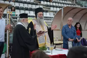 ΓΑΣ Αρχέλαος Κατερίνης: Ο αγιασμός του Τμήματος Στίβου ΓΑΣ Αρχέλαος Κατερίνης: Ο αγιασμός του Τμήματος Στίβου