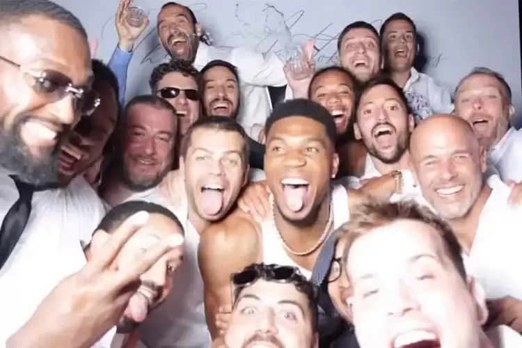 Γιάννης Αντετοκούνμπο: Οι φωτογραφίες που διέρρευσαν από το γλέντι του γάμο του