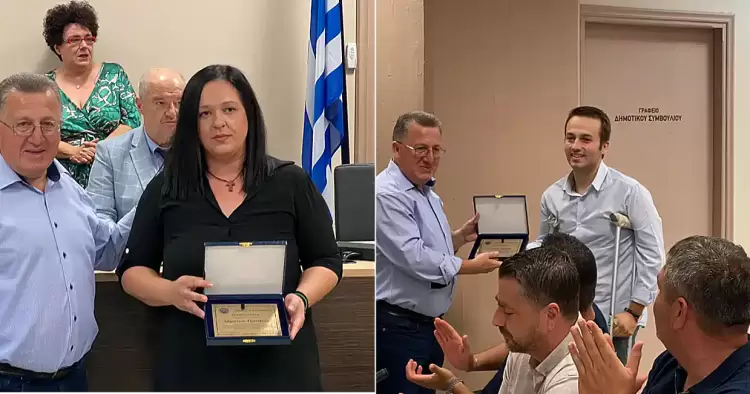 Ιωάννης Ντούμος: Η Κατερίνη ξέρει να τιμά τα παιδιά της! Ιωάννης Ντούμος: Η Κατερίνη ξέρει να τιμά τα παιδιά της!