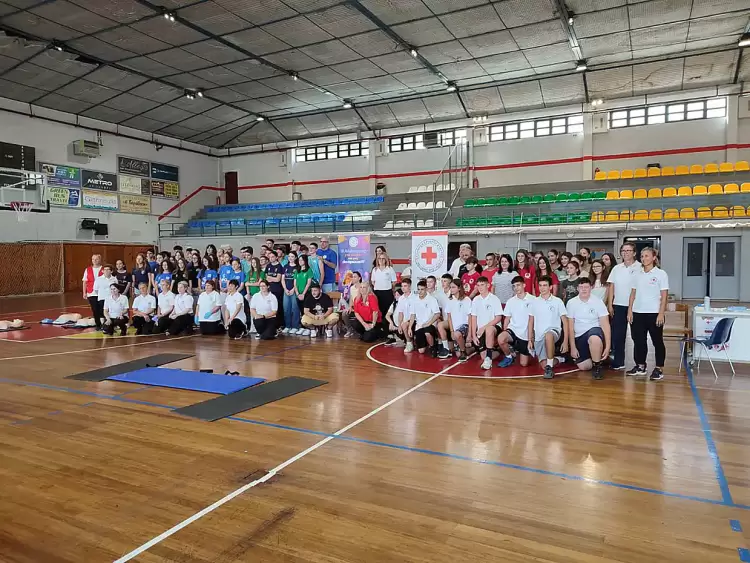 Σεμινάριο Πρώτων Βοηθειών στην Κατερίνη, με συμμετοχή εθελοντών υγείας και αθλητικών συλλόγων