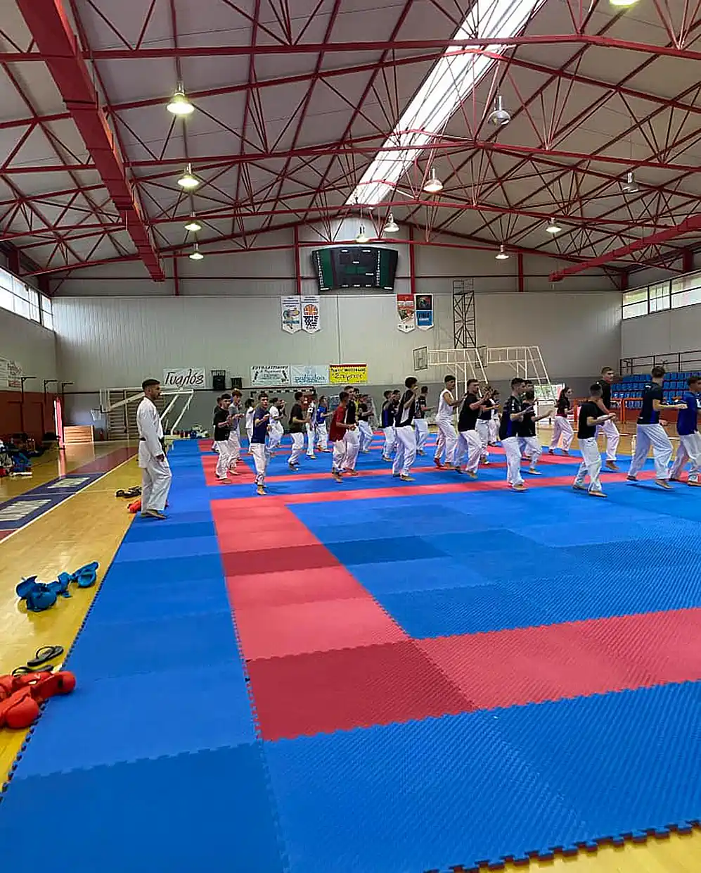 Το Camp Εθνικών Ομάδων Καράτε στο ΔΑΚ Κολινδρού Το Camp Εθνικών Ομάδων Καράτε στο ΔΑΚ Κολινδρού