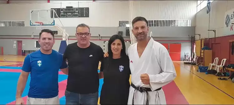 Το Camp Εθνικών Ομάδων Καράτε στο ΔΑΚ Κολινδρού Το Camp Εθνικών Ομάδων Καράτε στο ΔΑΚ Κολινδρού