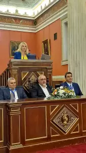 Η Υφυπουργός Ανάπτυξης Άννα Μάνη στην ιστορική επέτειο των 100 χρόνων της Ένωσης Ελλήνων Χημικών