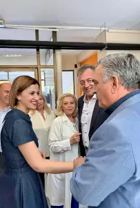 Δήμος Δίου Ολύμπου: Επίσκεψη της αναπληρώτριας υπουργού Υγείας, Ειρήνης Αγαπηδάκη, στο υπό ανακαίνιση Κέντρο Υγείας Λιτοχώρου