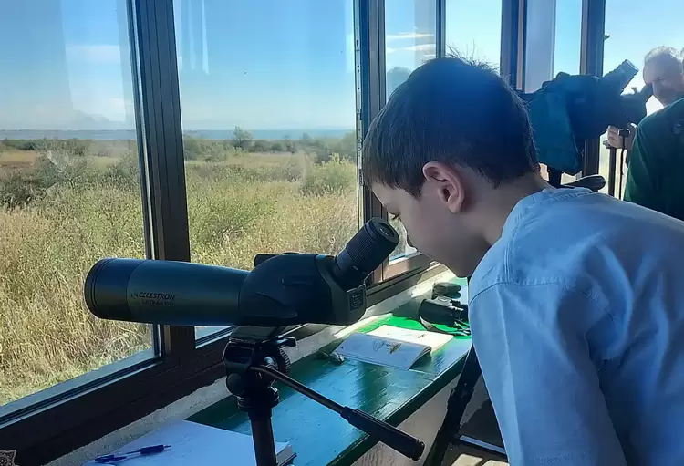 Γιορτάσαμε την ευρωπαϊκή γιορτή πουλιών στο παρατηρητήριο πουλιών Νέας Αγαθούπολης