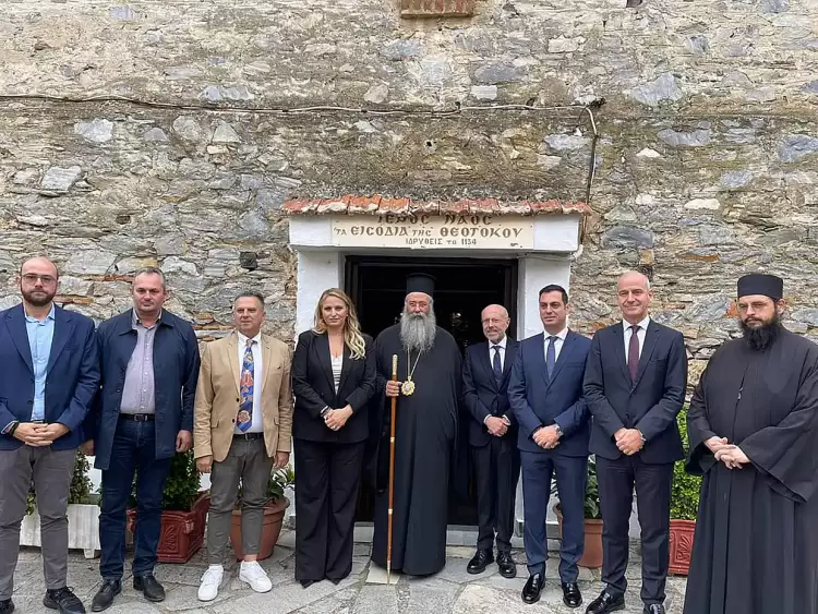 Η Ιερά Μονή Πέτρας Ολύμπου και πάλι στην Μητρόπολη Κατερίνης