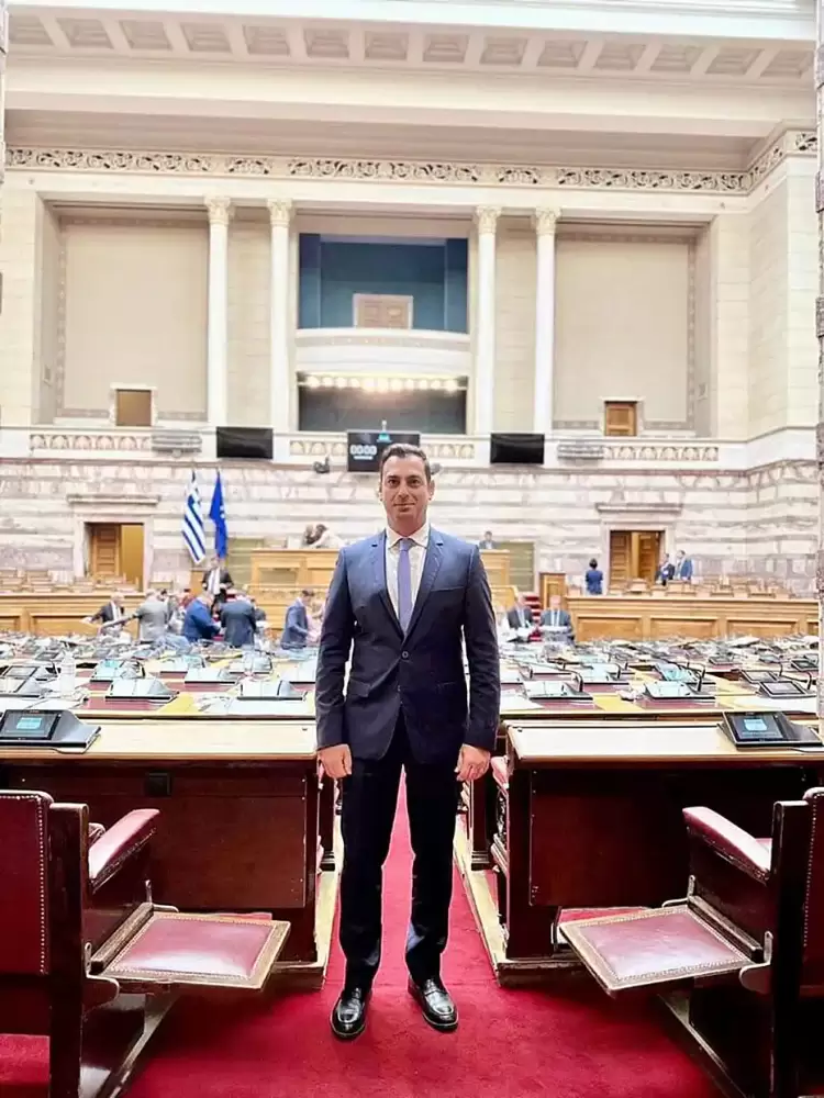 Συγχαρητήριο Μήνυμα Αντιπεριφερειάρχη Πιερίας για την εκλογή του Σπύρου Κουλκουδίνα  στη θέση του Γραμματέα της Βουλής