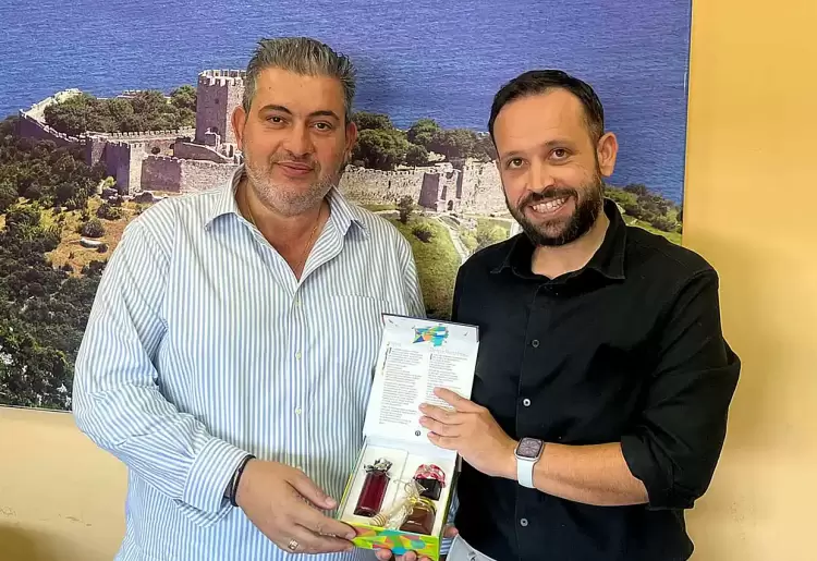 Ο Κώστας Πίτσιας, υποψήφιος Πρόεδρος του Επιμελητηρίου, στον Πιερικό Οργανισμό Τουριστικής Ανάπτυξης και Προβολής (Π.Ο.Τ.Α.Π.)