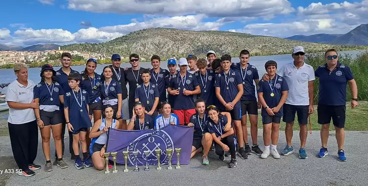 Ναυτικός Όμιλος Κατερίνης: Επέστρεψε από Καστοριά με 9 χρυσά – 6 ασημένια & 1 χάλκινο