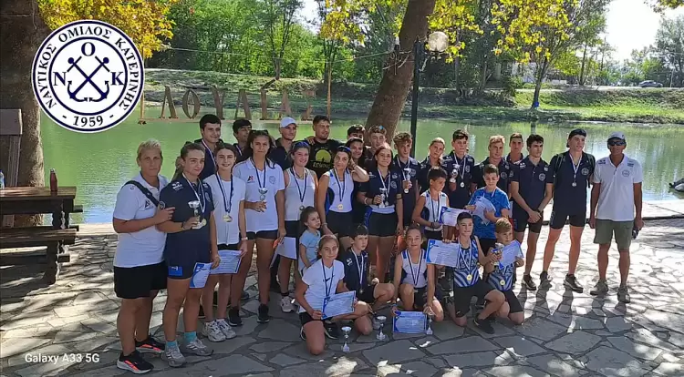 Ναυτικός Όμιλος Κατερίνης: “Σάρωσε” με 10 χρυσά – 1 αργυρό & 2 χάλκινα ο ΝΟΚΑΤ