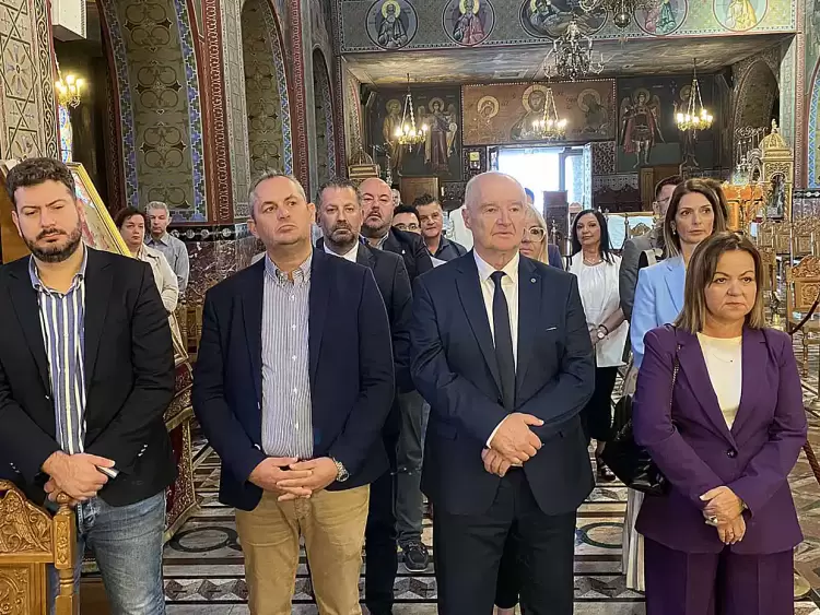 Οι δικηγόροι της Κατερίνης τίμησαν τη μνήμη του προστάτη τους Αγίου Διονυσίου