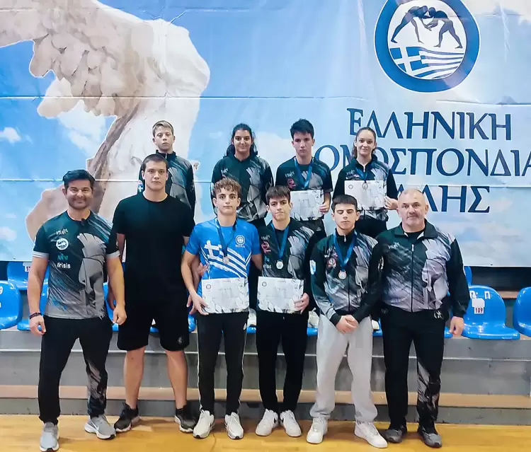 Οι Ολύμπιοι Κατερίνης εξι μετάλλια στο διεθνές τουρνουά “meteora”