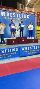 Ολύμπιοι Κατερίνης: Χρυσή βαλκανιονίκης πάλης η Φωτιάδου και ασημένια η Σεϊταρίδου