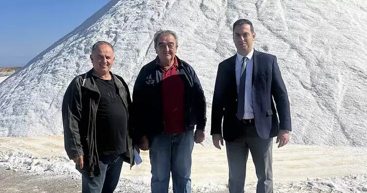 Παρέμβαση του Σπύρου Κουλκουδίνα για τους εργαζόμενους στις Ελληνικές Αλυκές Α.Ε. Παρέμβαση του Σπύρου Κουλκουδίνα για τους εργαζόμενους στις Ελληνικές Αλυκές Α.Ε.