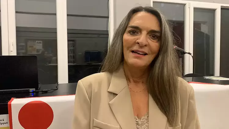 Στο Εργατοϋπαλληλικό Κέντρο Κατερίνης η κα Πέτη Πέρκα, μέλος της Κεντρικής Επιτροπής και βουλεύτρια της Νέας Αριστεράς