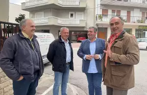 O υπ. Πρόεδρος του Επιμελητηρίου Κώστας Πίτσιας στον αγιασμό του Πολιτιστικού Συλλόγου Κοκκινοπλιτών