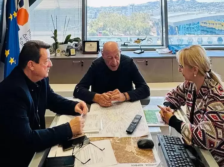 Η Αντιπεριφερειάρχης Πιερίας στο Υπουργείο Κλιματικής Κρίσης και Πολιτικής Προστασίας