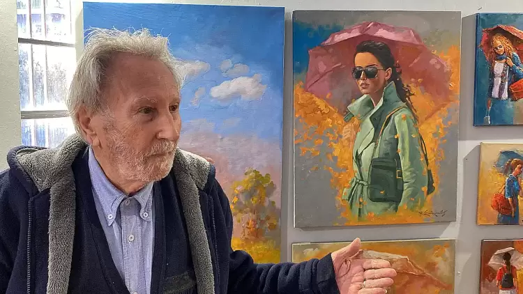 Ο Αθ. Σταθακόπουλος τιμήθηκε από τον Δήμο Κατερίνης για τη σπουδαία καλλιτεχνική πορεία και προσφορά του