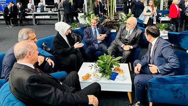 Άτυπη συνάντηση Μητσοτάκη, Ερντογάν Χριστοδουλίδη Και Ράμα στη Βουδαπέστη 