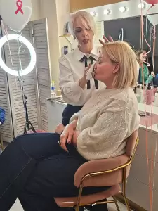 Δωρεάν σεμινάριο μακιγιάζ για τα μέλη του Συλλόγου Καρκινοπαθών Πιερίας