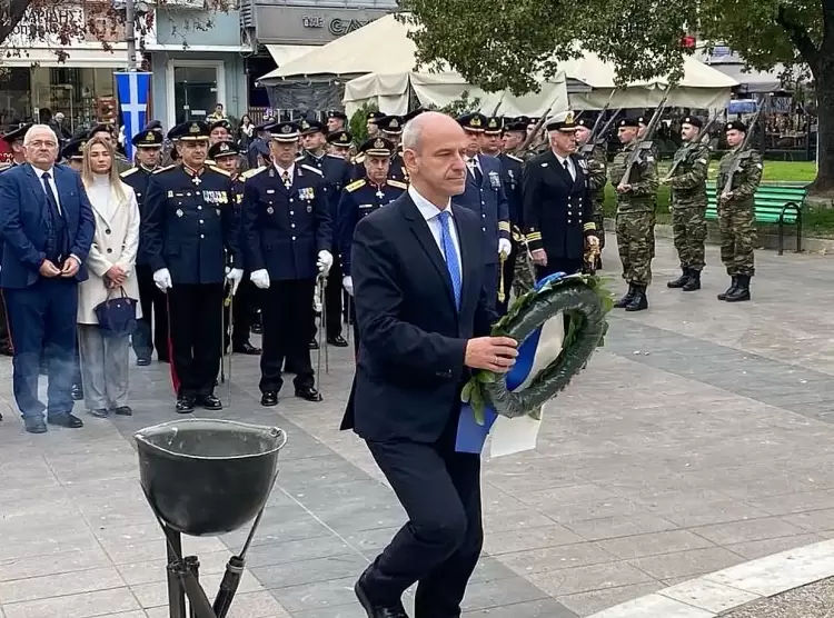 Φώντας Μπαραλιάκος: Εκπρόσωπος της Βουλής των Ελλήνων στις εκδηλώσεις για τον εορτασμό της Ημέρας των Ενόπλων Δυνάμεων Φώντας Μπαραλιάκος: Εκπρόσωπος της Βουλής των Ελλήνων στις εκδηλώσεις για τον εορτασμό της Ημέρας των Ενόπλων Δυνάμεων