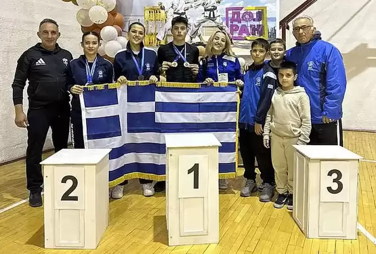 ΓΑΣ Ολύμπιος Μαχητής: Υψηλές διακρίσεις και μετάλλια στην Δοϊράνη των Σκοπίων