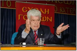 Ι. Μάζης από την Κατερίνη: Η παγκόσμια διακυβέρνηση έχει έναν βασικό και σημαντικό εχθρό.την Δημοκρατία!