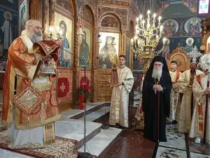 Κατερίνη: Αρχιερατικό Συλλείτουργο στον Ιερό Καθεδρικό Ναό Θείας Αναλήψεως Κατερίνη: Αρχιερατικό Συλλείτουργο στον Ιερό Καθεδρικό Ναό Θείας Αναλήψεως