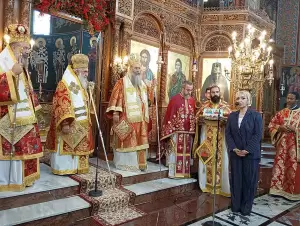 Κατερίνη: Αρχιερατικό Συλλείτουργο στον Ιερό Καθεδρικό Ναό Θείας Αναλήψεως Κατερίνη: Αρχιερατικό Συλλείτουργο στον Ιερό Καθεδρικό Ναό Θείας Αναλήψεως