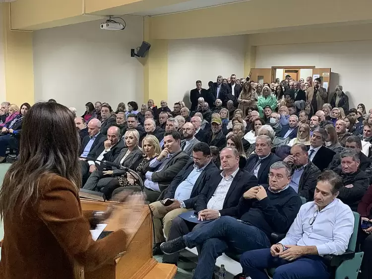 Κατερίνη: Συνεχίζεται η εκδήλωση της Νέας Δημοκρατίας με τα τοπικά σχέδια ανάπτυξης