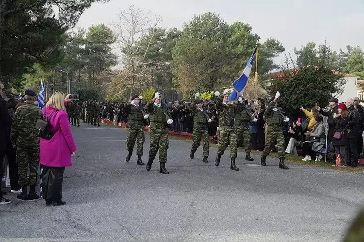 Λιτόχωρο: Ορκωμοσία νεοσυλλέκτων στο στρατόπεδο Μπαλανίκα Λιτόχωρο: Ορκωμοσία νεοσυλλέκτων στο στρατόπεδο Μπαλανίκα