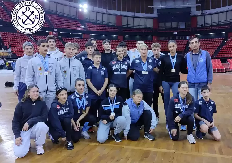 Ναυτικός Όμιλος Κατερίνης: Εξαιρετική εμφάνιση στο 3ο Πανελλήνιο Πρωτάθλημα Κλειστής Κωπηλασίας στο Σ.Ε.Φ.