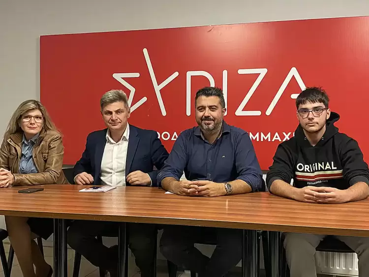 Νικόλας Φαραντούρης από την Κατερίνη: Ο ΣΥΡΙΖΑ διέρχεται μια πρωτοφανή κρίση