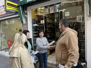 Περιοδεία του υπ. Προέδρου Κώστα Πίτσια στην κεντρική αγορά της Κατερίνης Περιοδεία του υπ. Προέδρου Κώστα Πίτσια στην κεντρική αγορά της Κατερίνης