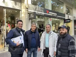 Περιοδεία του υπ. Προέδρου Κώστα Πίτσια στην κεντρική αγορά της Κατερίνης Περιοδεία του υπ. Προέδρου Κώστα Πίτσια στην κεντρική αγορά της Κατερίνης