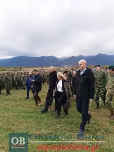 Λιτόχωρο Πιερίας: Ο Υπουργός Άμυνας Νίκος Δένδιας στην άσκηση “Επώνυμος Ήρωας 2024” (εικόνες & βίντεο) Σε εξέλιξη η στρατιωτική άσκηση στο Λιτόχωρο παρουσία Δένδια