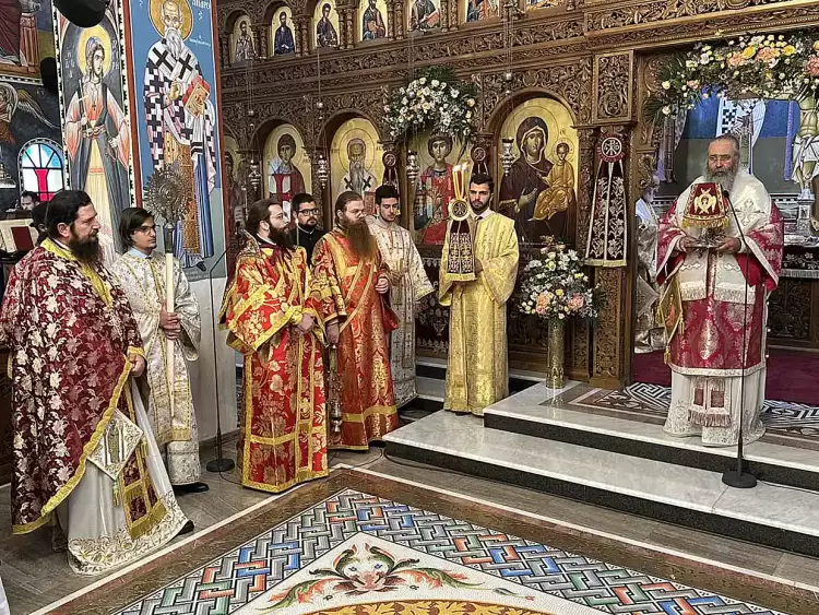 Τα Ονομαστήρια του Μητροπολίτη Κίτρους Γεωργίου (εικόνες) Τα Ονομαστήρια του Μητροπολίτη Κίτρους Γεωργίου