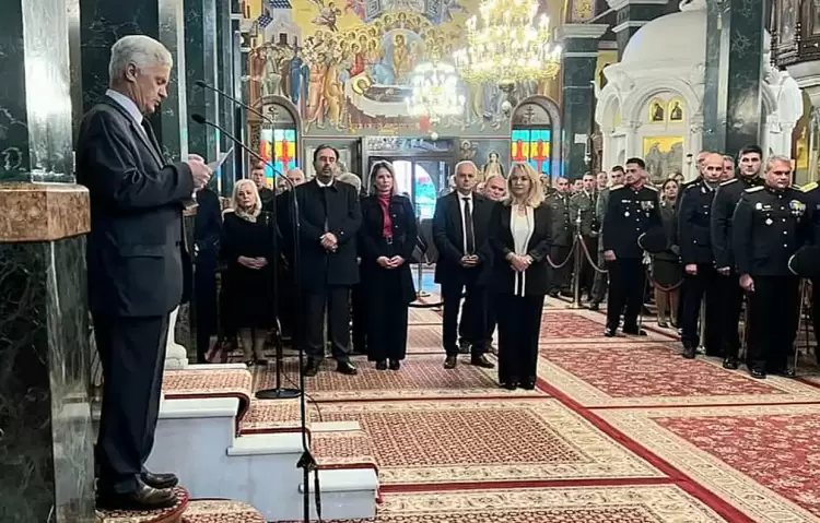 Η Υφυπουργός Ανάπτυξης εκπρόσωπος της Κυβέρνησης στον Εορτασμό της Ημέρας των Ενόπλων Δυνάμεων στη Βέροια