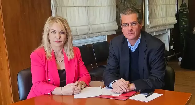 Η Υφυπουργός Ανάπτυξης σε συνάντηση με τον Γενικό Γραμματέα Δασών για το Πρόγραμμα Antinero Iii και την αντιπυρική θωράκιση της Πιερίας