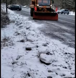 H Περιφερειακή Ενότητα Πιερίας απέδειξε την ετοιμότητά της για την αντιμετώπιση των χιονοπτώσεων